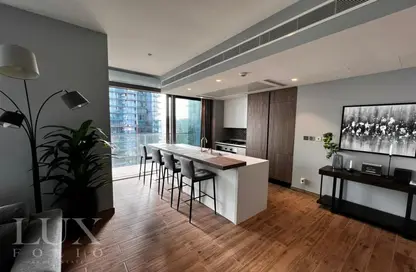 Living / Dining Room image for: Apartment - 2 Bedrooms - 3 Bathrooms for rent in Jumeirah Living Marina Gate - Marina Gate - Dubai Marina - Dubai, Image 1