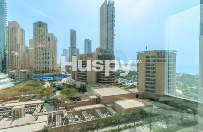 Office Space - Studio - 1 Bathroom for rent in Al Habtoor Business Tower - Dubai Marina - Dubai