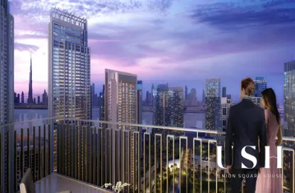 Apartment - 3 Bedrooms - 3 Bathrooms for sale in Creek Gate Tower 1 - Creek Gate - Dubai Creek Harbour (The Lagoons) - Dubai