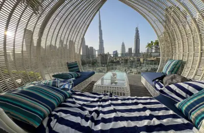 النزل و الشقق الفندقية - غرفة نوم - 2 حمامات للايجار في داماك ميزون ذا ديستنكشن - دبي وسط المدينة - دبي