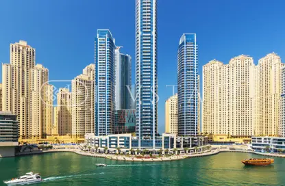 Apartment - Studio - 1 Bathroom for rent in Bay Central West - Bay Central - Dubai Marina - Dubai