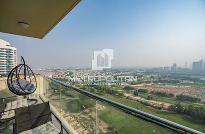 Balcony image for: Apartment - 3 Bedrooms - 4 Bathrooms for sale in Golf Tower 3 - Golf Towers - The Views - Dubai, Image 1