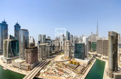 مكتب - استوديو للايجار في برج تشرشل للأعمال - أبراج تشرشل - الخليج التجاري - دبي