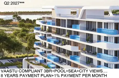 Apartment - 3 Bedrooms - 4 Bathrooms for sale in Samana Ocean Pearl 2 - Dubai Islands - Deira - Dubai