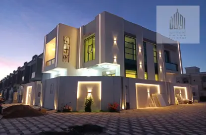 Outdoor Building image for: Villa - 4 Bedrooms - 7 Bathrooms for sale in Al Zaheya Gardens - Al Zahya - Ajman, Image 1