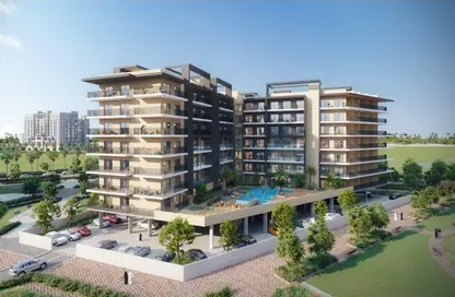 Outdoor Building image for: Apartment - 1 Bedroom - 2 Bathrooms for sale in Divine Living - Arjan - Dubai, Image 1