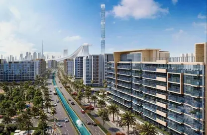 Apartment - Studio - 1 Bathroom for sale in Azizi Riviera 69 - Meydan One - Meydan - Dubai