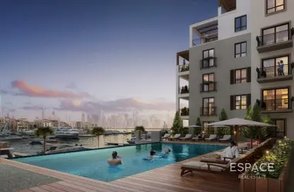 Apartment - 3 Bedrooms - 4 Bathrooms for sale in Le Ciel - Port de La Mer - La Mer - Jumeirah - Dubai