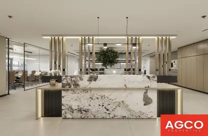 Office Space - Studio - 2 Bathrooms for rent in Vision Tower - Business Bay - Dubai