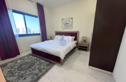 Room / Bedroom image for: Apartment - 2 Bedrooms - 3 Bathrooms for rent in Sydney Tower - Jumeirah Village Circle - Dubai, Image 1
