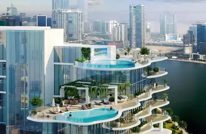 شقة - 1 حمام للبيع في شيك تاور - الخليج التجاري - دبي