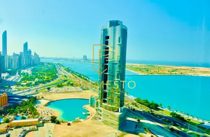 Apartment - 2 Bedrooms - 3 Bathrooms for rent in Al Jowhara Tower - Corniche Road - Abu Dhabi