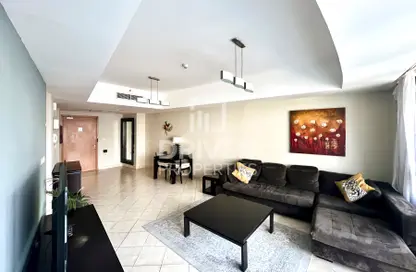 Apartment - 1 Bedroom - 1 Bathroom for rent in The Waves Tower A - The Waves - Dubai Marina - Dubai