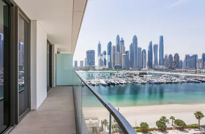 Apartment - 1 Bedroom - 1 Bathroom for rent in Palace Beach Residence - EMAAR Beachfront - Dubai Harbour - Dubai