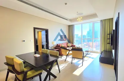 Apartment - 2 Bedrooms - 3 Bathrooms for rent in Al Jowhara Tower - Corniche Road - Abu Dhabi