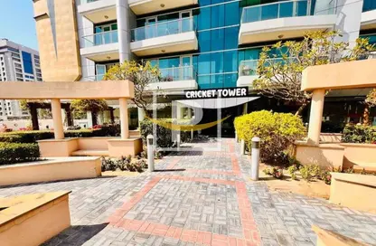 Apartment - Studio - 1 Bathroom for sale in Cricket Tower - Dubai Sports City - Dubai