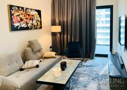 Living Room image for: Apartment - 1 bedroom - 2 bathrooms for sale in Binghatti Creek - Al Jaddaf - Dubai, Image 1