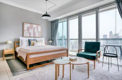 Apartment - Studio - 1 Bathroom for rent in 8 Boulevard Walk - Mohammad Bin Rashid Boulevard - Downtown Dubai - Dubai