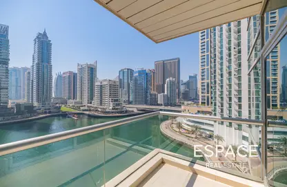 Apartment - 2 Bedrooms - 3 Bathrooms for rent in Sanibel Tower - Park Island - Dubai Marina - Dubai