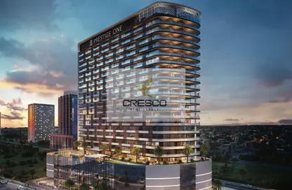 Apartment - 1 Bedroom - 2 Bathrooms for sale in The Place by Prestige One - Dubai Sports City - Dubai