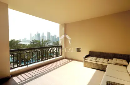 Apartment - 2 Bedrooms - 2 Bathrooms for rent in The Fairmont Palm Residence North - The Fairmont Palm Residences - Palm Jumeirah - Dubai