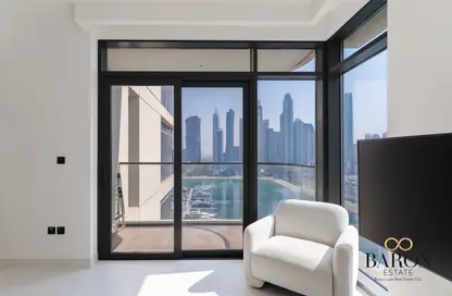 شقة - 2 غرف نوم - 2 حمامات للايجار في برج Marina Vista 2 - مارينا فيستا - إعمار بيتشفرونت - دبي هاربور - دبي