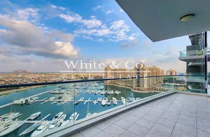 Pool image for: Apartment - 3 Bedrooms - 4 Bathrooms for rent in Oceana Adriatic - Oceana - Palm Jumeirah - Dubai, Image 1