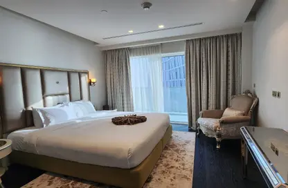 Apartment - 1 Bedroom - 2 Bathrooms for rent in Damac Heights - Dubai Marina - Dubai