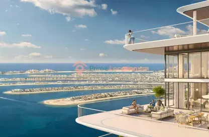 شقة - 4 غرف نوم - 4 حمامات للبيع في برج Seapoint 1 - سي بوينت - إعمار بيتشفرونت - دبي هاربور - دبي
