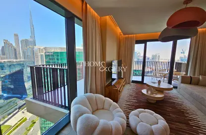 شقة - غرفة نوم - 1 حمام للايجار في أحد ريزيدنس - الخليج التجاري - دبي