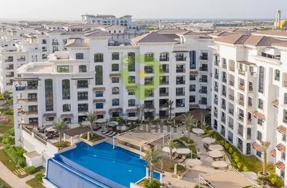 Outdoor Building image for: Apartment - 2 Bedrooms - 2 Bathrooms for rent in Ansam 2 - Ansam - Yas Island - Abu Dhabi, Image 1