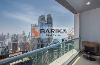 Apartment - 1 Bedroom - 2 Bathrooms for rent in The Torch - Dubai Marina - Dubai