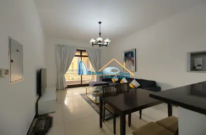 Living Room image for: Apartment - 2 Bedrooms - 2 Bathrooms for rent in Arabian Gate - Dubai Silicon Oasis - Dubai, Image 1