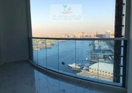Balcony image for: Apartment - 1 bedroom - 2 bathrooms for rent in Oasis Tower - Al Rashidiya 1 - Al Rashidiya - Ajman, Image 1