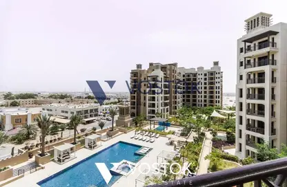 Apartment - 3 Bedrooms - 4 Bathrooms for rent in Rahaal 1 - Madinat Jumeirah Living - Umm Suqeim - Dubai