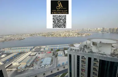 Apartment - 2 Bedrooms - 3 Bathrooms for rent in Orient Tower 1 - Orient Towers - Al Bustan - Ajman