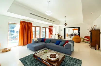 Living Room image for: Villa - 5 Bedrooms - 5 Bathrooms for sale in Dubai Style - North Village - Al Furjan - Dubai, Image 1