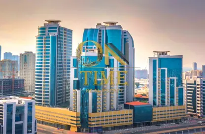 شقة - غرفة نوم - 1 حمام للبيع في أورينت تاور 1 - أورينت تاور - البستان - عجمان