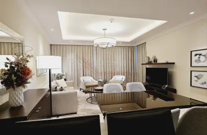 النزل و الشقق الفندقية - غرفة نوم - 2 حمامات للايجار في فندق ادريس فاونتن فيوز - دبي وسط المدينة - دبي