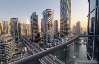 Apartment - 3 Bedrooms - 4 Bathrooms for rent in Marina Wharf 2 - Marina Wharf - Dubai Marina - Dubai