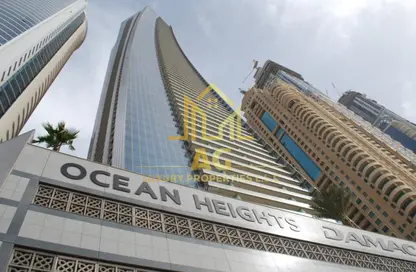 Apartment - 3 Bedrooms - 5 Bathrooms for rent in Ocean Heights - Dubai Marina - Dubai