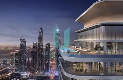 Apartment - 2 Bedrooms - 2 Bathrooms for sale in Seapoint - EMAAR Beachfront - Dubai Harbour - Dubai