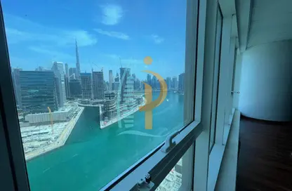 مكتب - استوديو للايجار في برج تشرشل للأعمال - أبراج تشرشل - الخليج التجاري - دبي