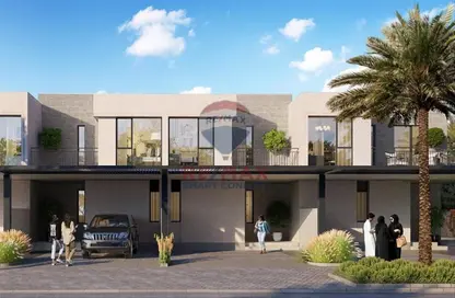 Outdoor House image for: Townhouse - 3 Bedrooms - 3 Bathrooms for sale in Parkside 3 - EMAAR South - Dubai South (Dubai World Central) - Dubai, Image 1