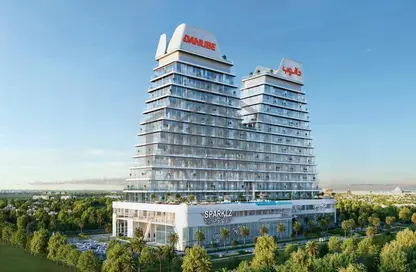 Apartment - 1 Bedroom - 3 Bathrooms for sale in Sparklz By Danube - Al Furjan - Dubai