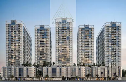 Apartment - 1 Bedroom - 2 Bathrooms for sale in Ajman Creek Towers - Al Rashidiya 1 - Al Rashidiya - Ajman