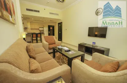 شقة - غرفة نوم - 2 حمامات للايجار في أيفوري جراند للشقق الفندقية - البرشاء 1 - البرشاء - دبي