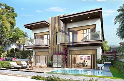 Villa - 6 Bedrooms - 7 Bathrooms for sale in Nice - Damac Lagoons - Dubai