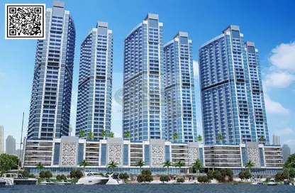 Apartment - 3 Bedrooms - 5 Bathrooms for sale in Ajman Creek Towers - Al Rashidiya 1 - Al Rashidiya - Ajman