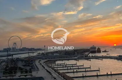 Apartment - 1 Bedroom - 1 Bathroom for sale in Beach Vista - EMAAR Beachfront - Dubai Harbour - Dubai